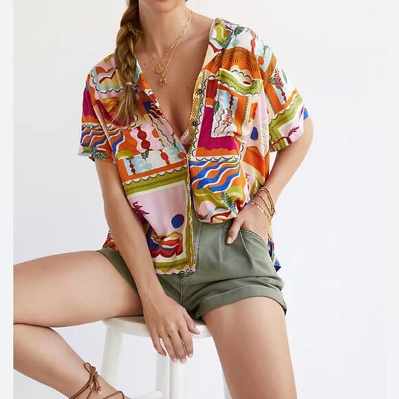 Maeve Bon Voyage Buttondown-EE14 - Picture 1 of 5